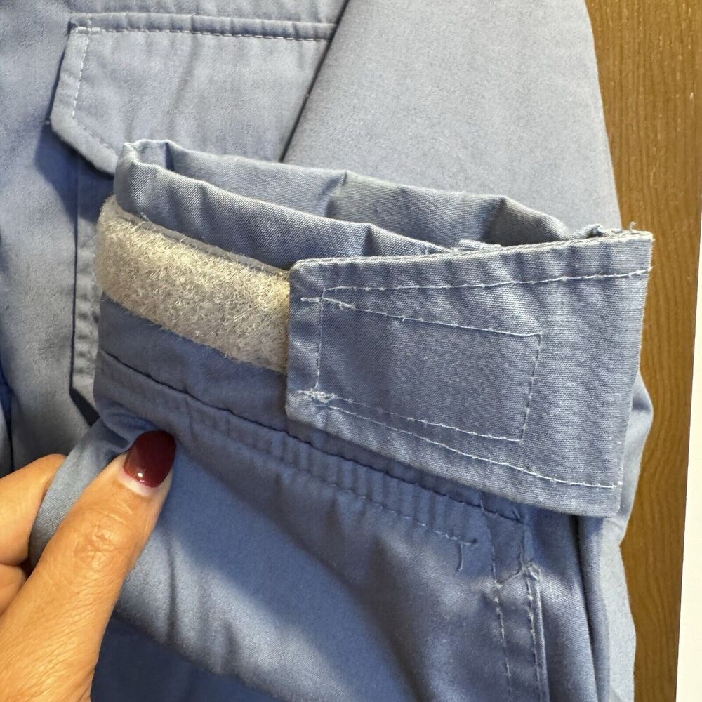 Vtg Woolrich Women’s Jacket Blue Full Zip Out Door Ski Winter Sz Small - Picture 9 of 15